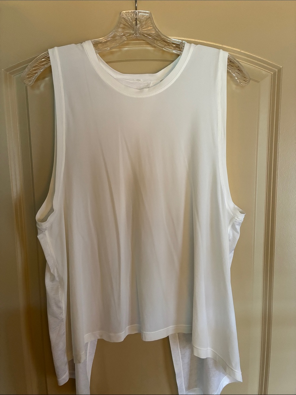 lululemon athletica White Sleeveless Flow Tank Top